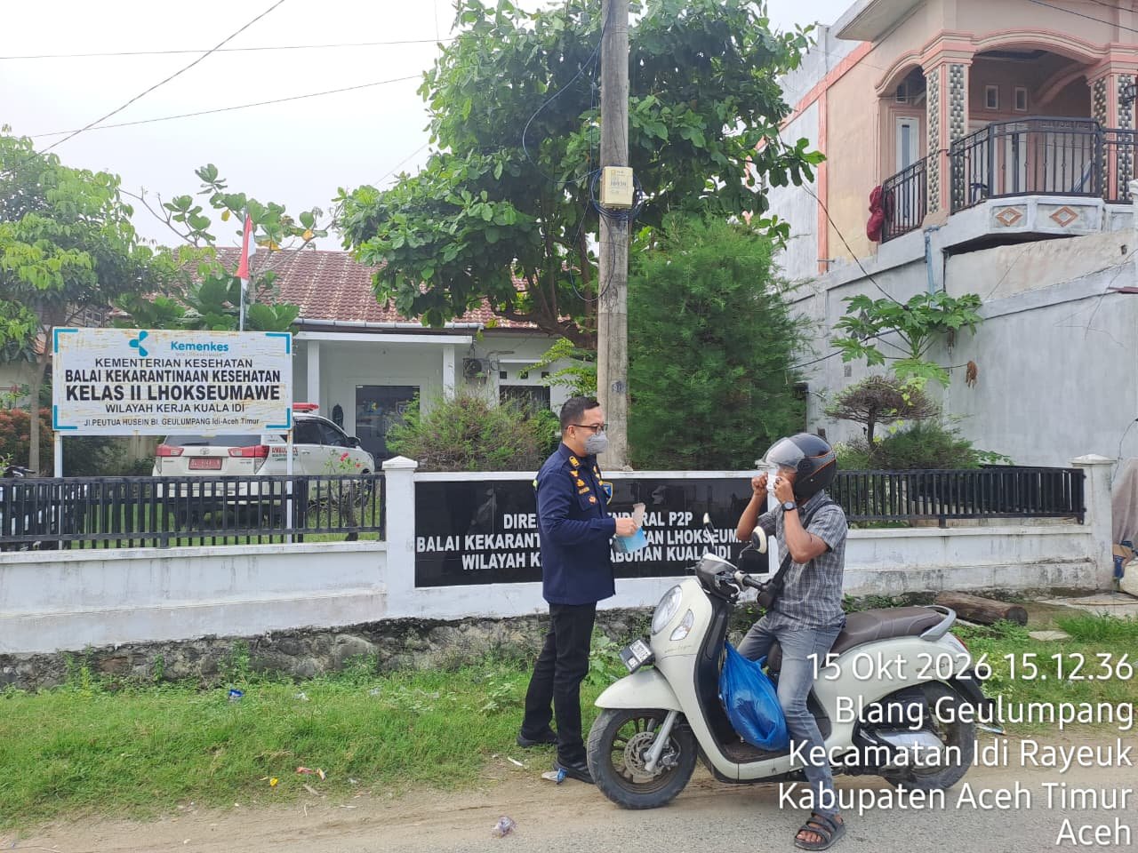Pemantauan dan respons kesehatan di Kuala IDI