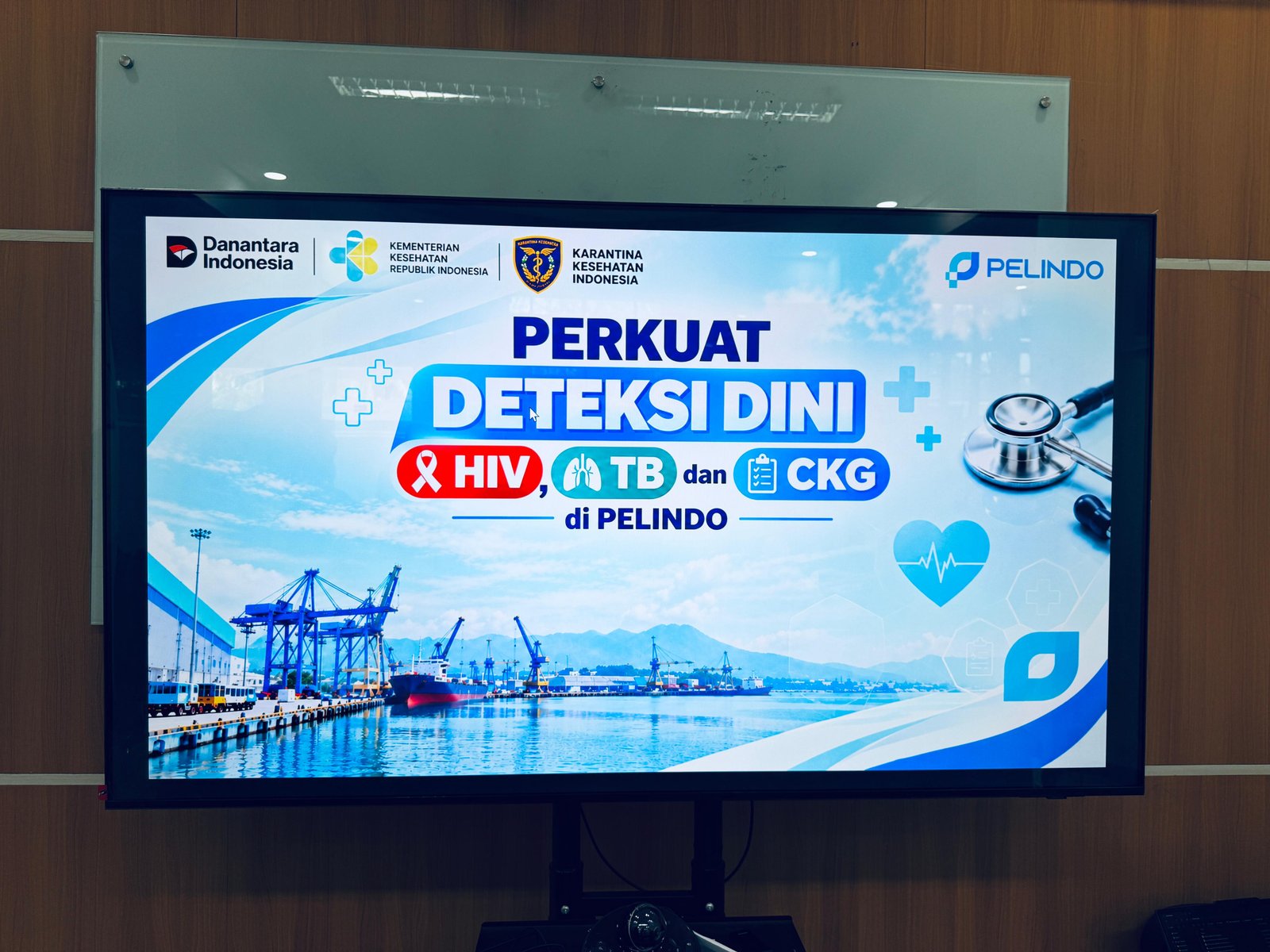 Layanan Screening HIV TBC dan Cek Kesehatan Gratis di Pelindo