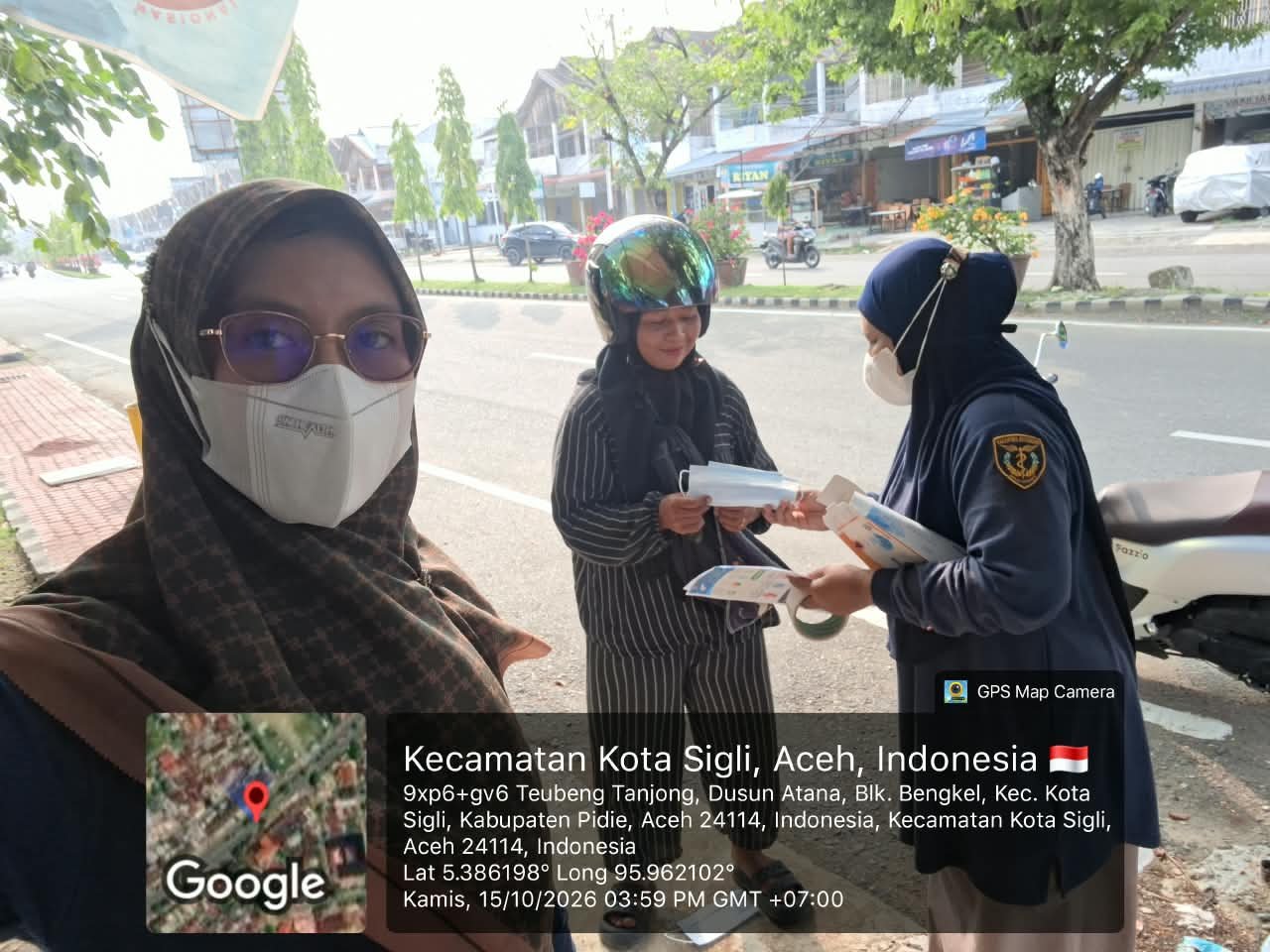 Dokumentasi respons kesehatan di Kuala Sigli