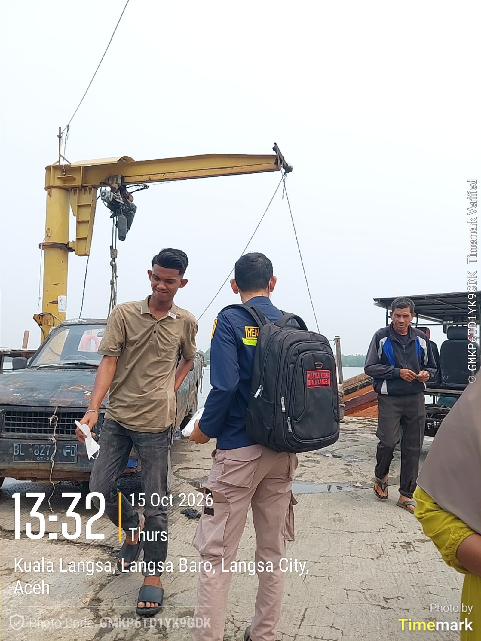 Pembagian masker dan edukasi kesehatan di Kuala Langsa