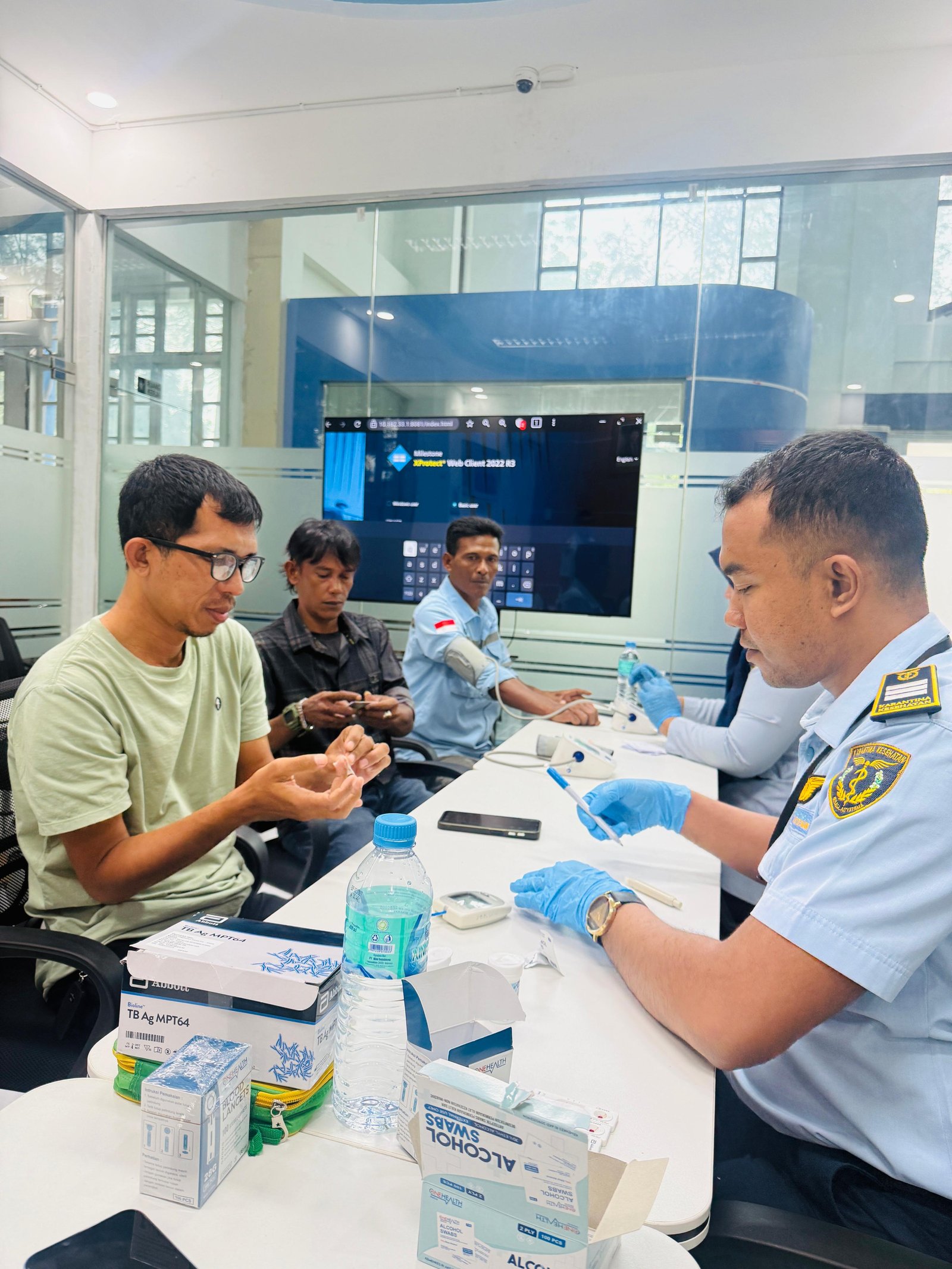 Pelaksanaan screening HIV TBC